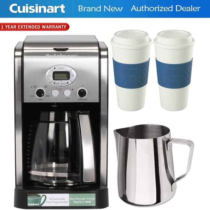 Cuisinart DCC-2600 Brew Central 14-Cup Coffeemaker Ultimate Coffee Bundle
