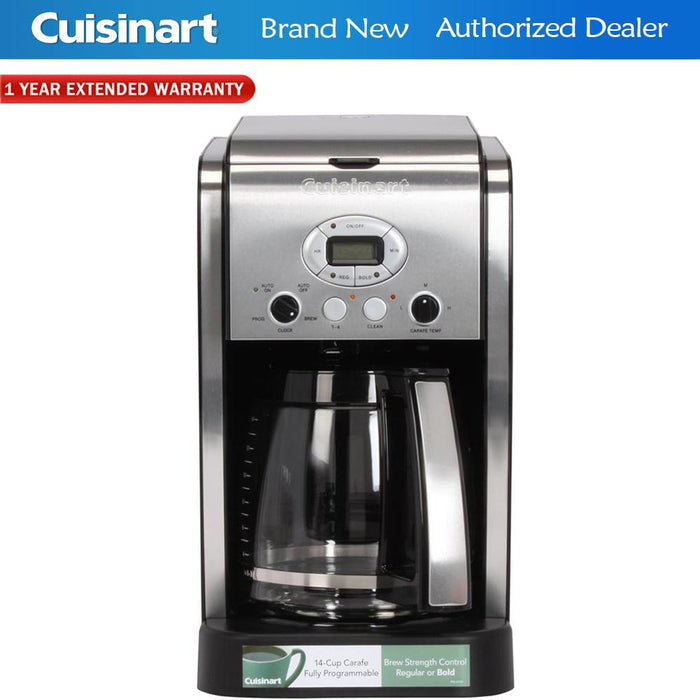 Cuisinart DCC-2600 Brew Central 14-Cup Coffeemaker w/ Warranty Bundle