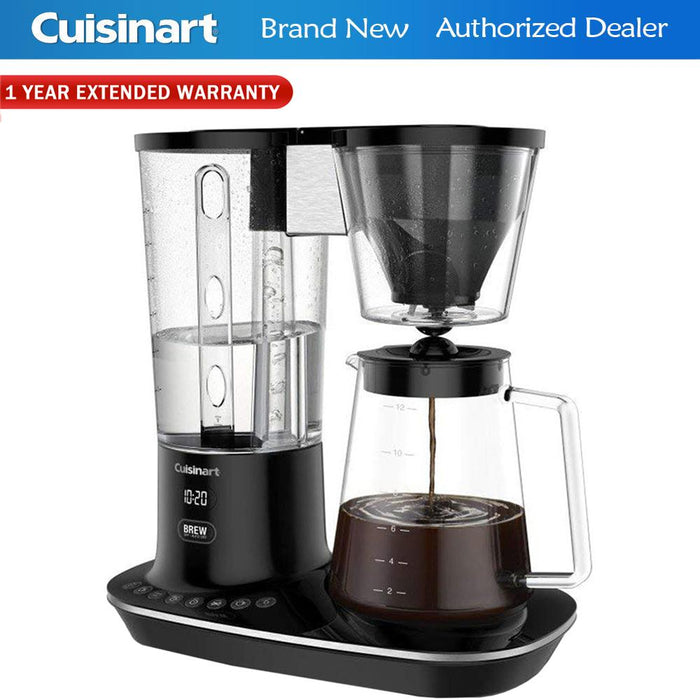 Cuisinart DCC-4000 Coffee Maker, Black + 1 Year Extended Warranty