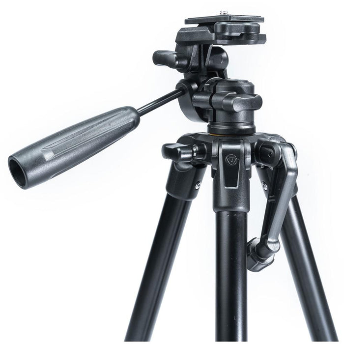 Vanguard VK 204AP 60" Video & Photography Tripod w/ Shotgun Microphone Bundle