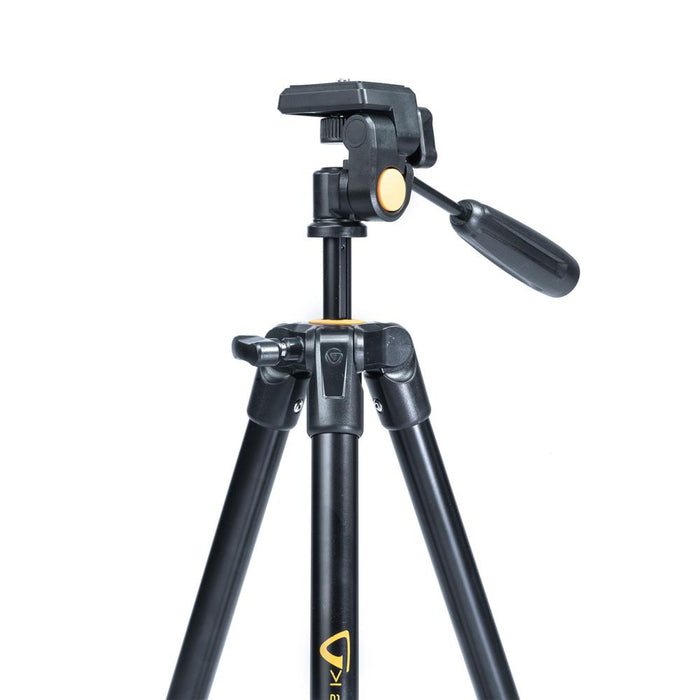 Vanguard VK 203AP 60" Video & Photography Tripod w/ Shotgun Microphone Bundle
