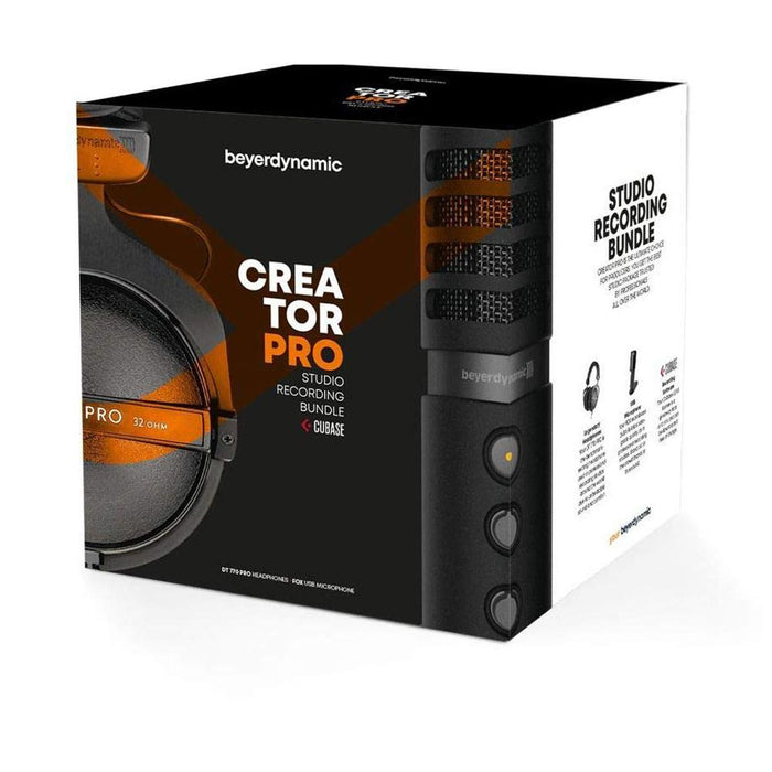 BeyerDynamic Creator PRO DT 770 PRO Headphones & Fox USB Microphone + Accessories Kit