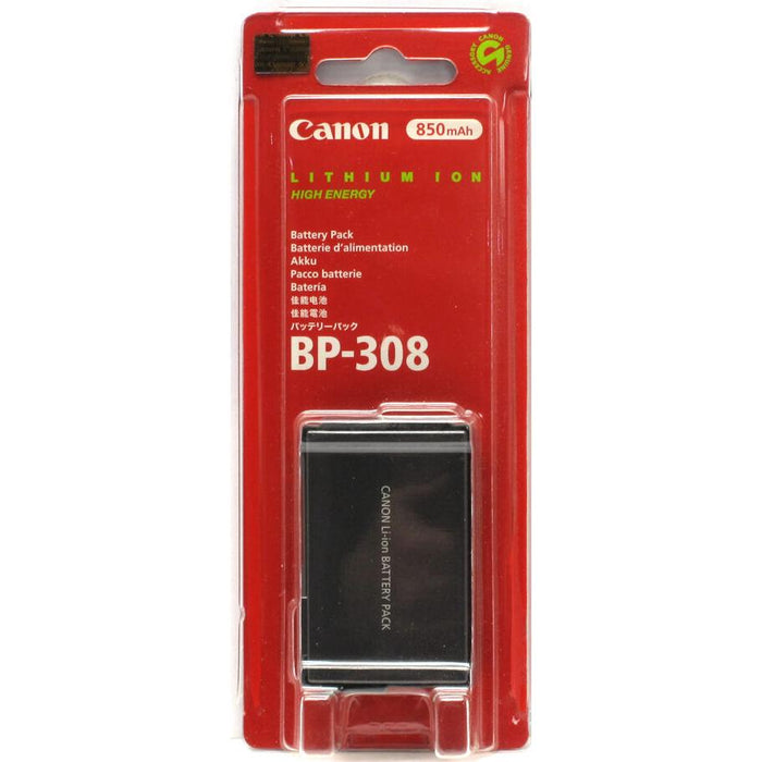 Canon BP-308 - 850 mAh Lithium-Ion Battery For Canon Optura 600