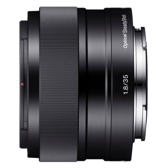 Sony SEL35F18 E 35mm F1.8 OSS E-mount Prime Fixed Lens Pro Accessory Bundle