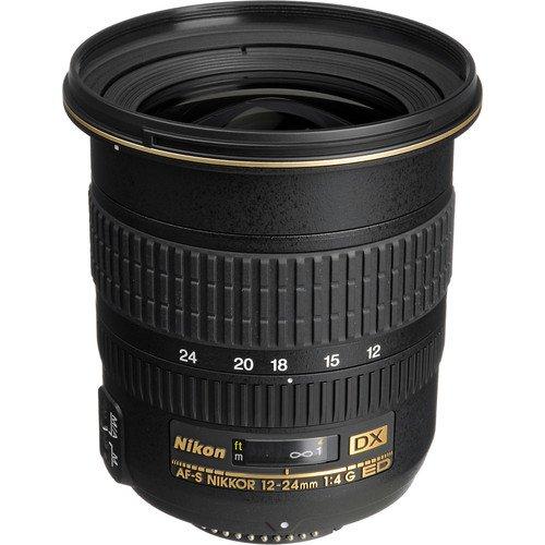 Nikon 12-24mm F/4G ED-IF AF-S DX Zoom-Nikkor Lens + 64GB Ultimate Kit