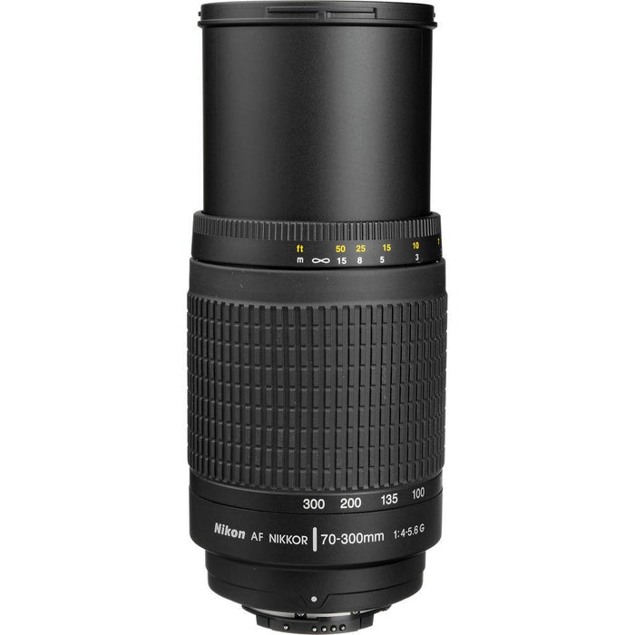 Nikon 70-300mm F/4-5.6G AF Zoom-Nikkor Lens + 64GB Ultimate Kit