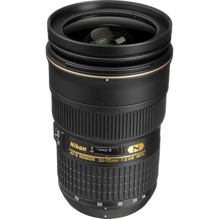 Nikon AF-S NIKKOR 24-70mm f/2.8G ED Lens - Certified Refurbished