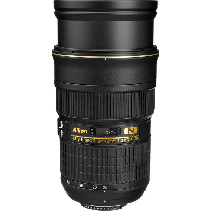 Nikon AF-S NIKKOR 24-70mm f/2.8G ED Lens Ultimate Bundle