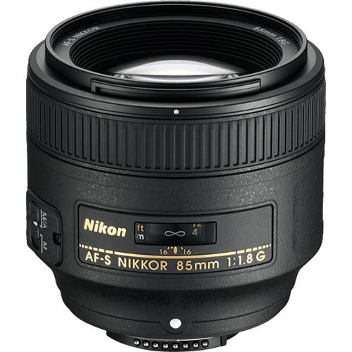Nikon 85mm f/1.8G AF-S NIKKOR Lens for Nikon Digital SLR Cameras - OPEN BOX