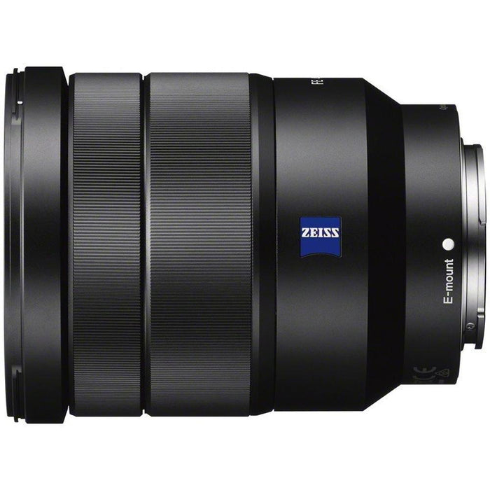 Sony 16-35mm Vario-Tessar T FE F4 ZA OSS Full-frame E-Mount Lens + 64GB Bundle