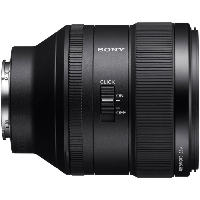 Sony FE 85mm F1.4 GM Full Frame E-Mount Lens w/ 64GB Accessories Bundle