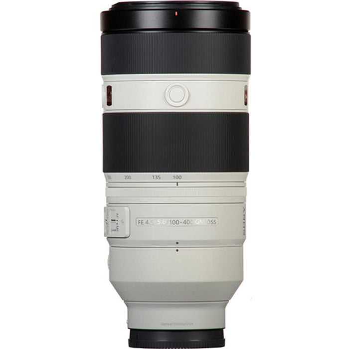 Sony FE 100-400mm f/4.5-5.6 GM OSS Full Frame E-Mount Lens w/ 64GB Accessories Bundle