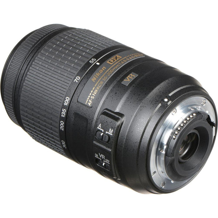 Nikon AF-S NIKKOR 55-300mm f/4.5-5.6G ED VR Zoom Lens (Certified Refurbished)