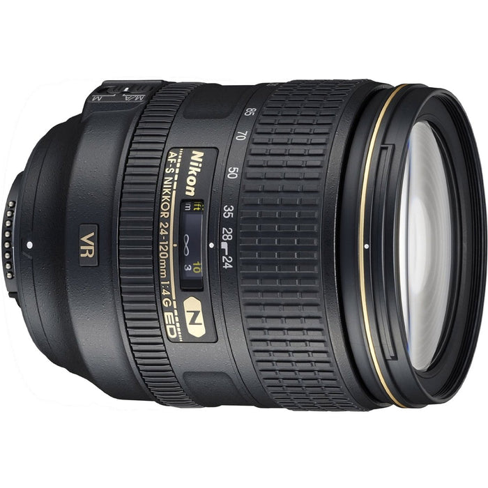 Nikon 2193 - 24-120mm f/4G ED VR AF-S NIKKOR Lens for Nikon DSLR Certified Refurbished