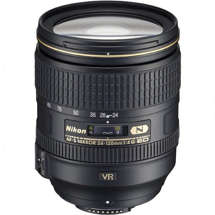 Nikon 2193 - 24-120mm f/4G ED VR AF-S NIKKOR Lens for Nikon DSLR Certified Refurbished