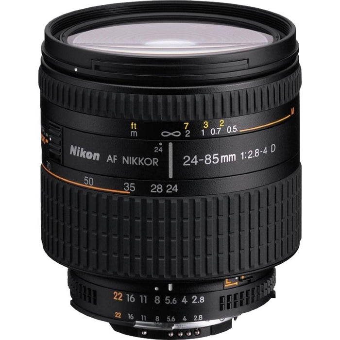 Nikon 24-85mm F/2.8-4D AF Zoom-Nikkor Lens 1929 + 64GB Ultimate Kit