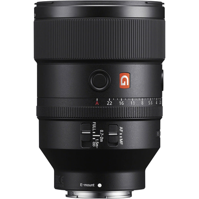 Sony FE 135mm F1.8 GM G Master Full-frame Telephoto Prime E-Mount Lens Pro Kit