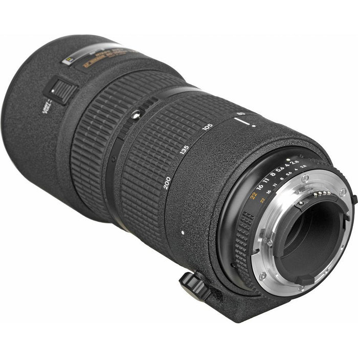 Nikon 80-200mm F/2.8D ED AF Zoom-Nikkor Lens + Sandisk 128GB Memory Card