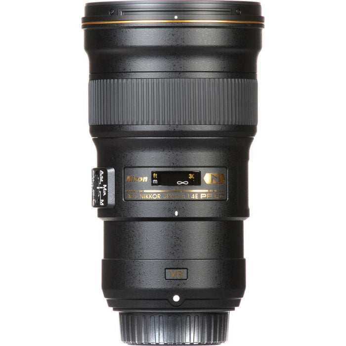 Nikon AF-S NIKKOR 300mm f/4E PF ED VR Lens w/ Sandisk 64GB Class 10 Memory Card