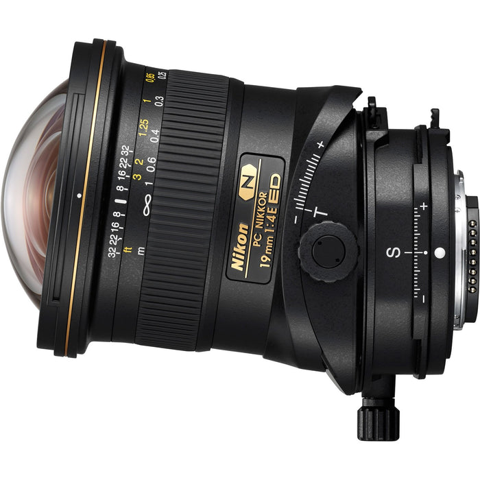 Nikon  NIKKOR 19mm f/4E ED FX Full Format Ultra-Wide-Angle Tilt Shift Lens (OPEN BOX)