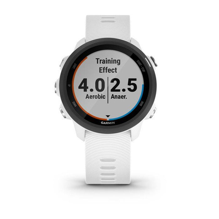 Garmin Forerunner 245 Music Sport Watch with Wrist-Based Heart Rate Monitor - White