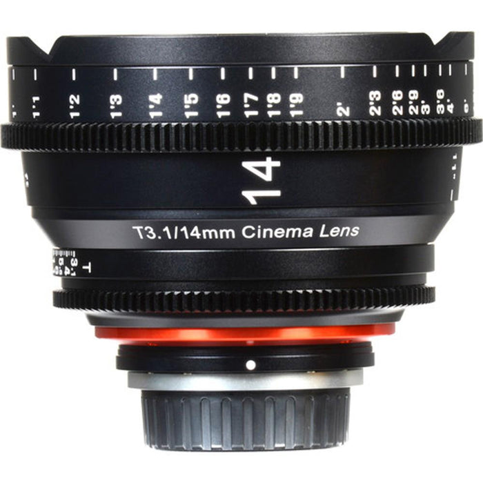 Rokinon XEEN 14mm T3.1 Professional Cine Lens for PL Mount - (Renewed)