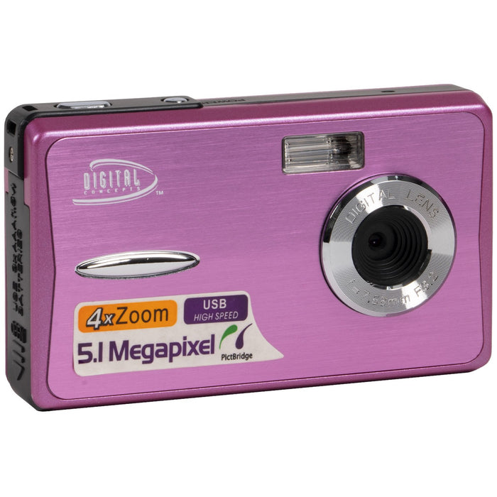 Vivitar 5.1 MP Digital Camera - Pink