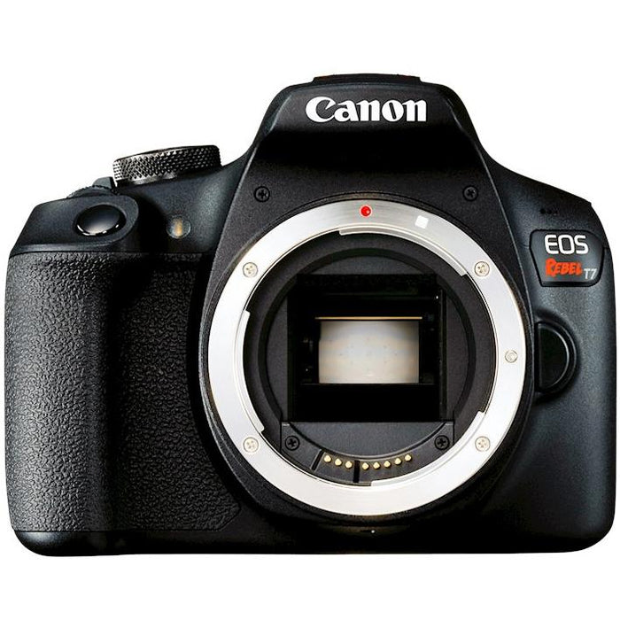 Canon EOS Rebel T7 DSLR Camera + 18-55mm f/3.5-5.6 IS II Lens Kit Pro Accessory Bundle