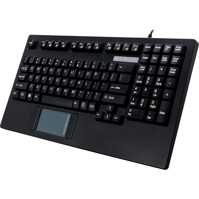 Adesso EasyTouch Touchpad Keyboard w/ Rackmount - AKB-425UB-MRP