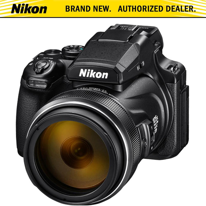 Nikon COOLPIX P1000 16MP 125x Super Telephoto Zoom 4K UHD Digital Camera (26522)