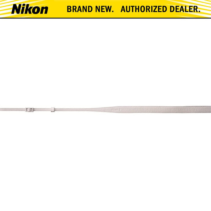 Nikon AN-N2000 Leather Neck Strap (White)