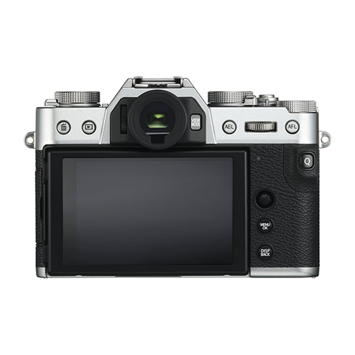 Fujifilm X-T30 Mirrorless 4K WiFi Camera Body Silver Backpack Bundle Travel Accessory Kit