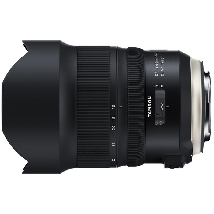 Tamron SP 15-30m F/2.8 Di VC USD G2 for Full-Frame Canon + 64GB Memory Card