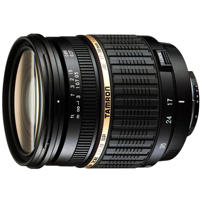 Tamron 17-50mm f/2.8 XR Di-II LD [IF] SP AF Zoom Lens for Nikon D40 w/ 64GB Bundle