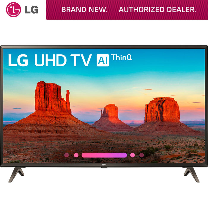LG 49UK6300 49" UK6300 4K HDR Smart LED AI UHD TV w/ThinQ (2018 Model)