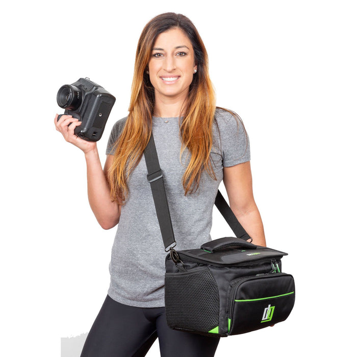Deco Gear DSLR Mirrorless Camera Bag Large + Software Bundle+ Tripod & Bonus Accessory Kit
