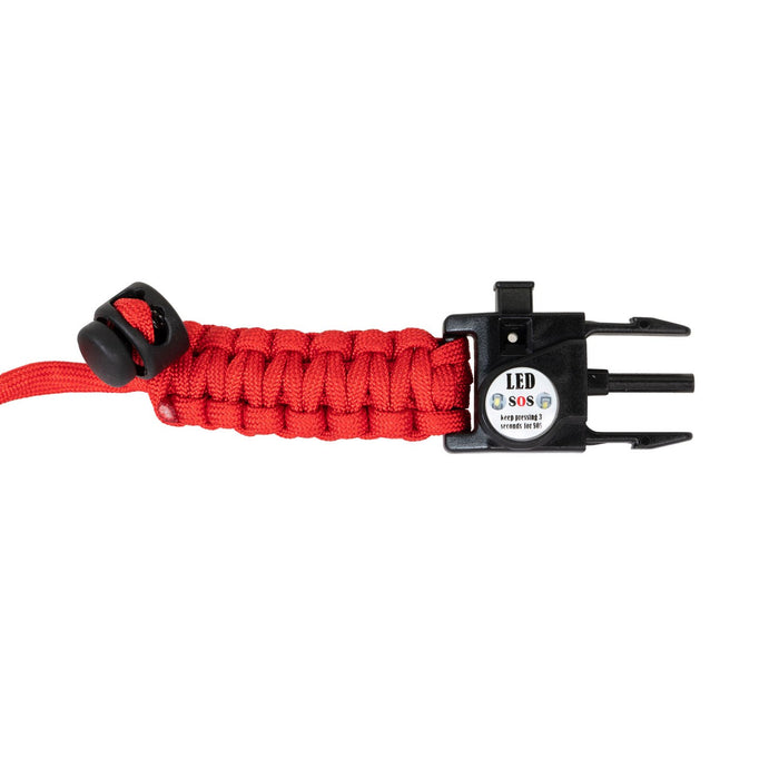 10 Piece Pack Black 5/8 Compass Flint Firestarter Scraper Whistle Utility  Buckles - Ideal for Paracord Bracelets, Outdoors, Emergency, Travel,  Survival, Travel Kits 