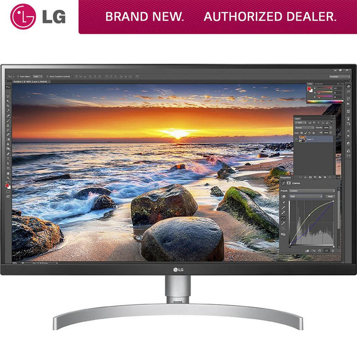 LG 27UK850-W 27" Class 4K UHD IPS LED Monitor with HDR 10 (2018 Model)