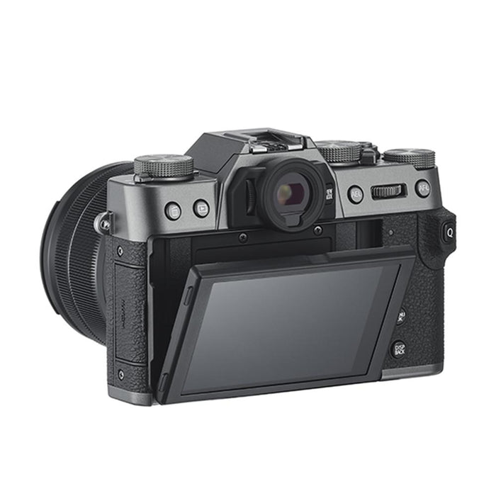 Fujifilm X-T30 Mirrorless 4K WiFi Camera + XF 18-55mm Lens Kit Charcoal Pro Travel Bundle