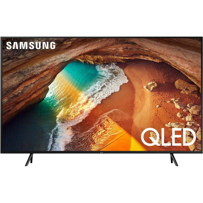 Samsung QN82Q60RA 82" Q60 QLED Smart 4K UHD TV (2019) - (Renewed) + Wall Mount Bundle