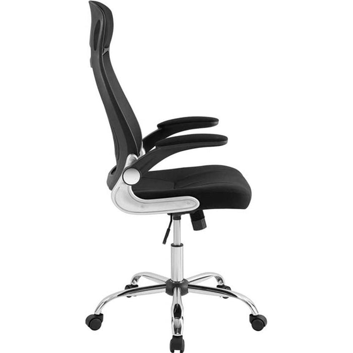 Modway EEI-3039-BLK Expedite High Back Articulate Office Chair, Black Mesh
