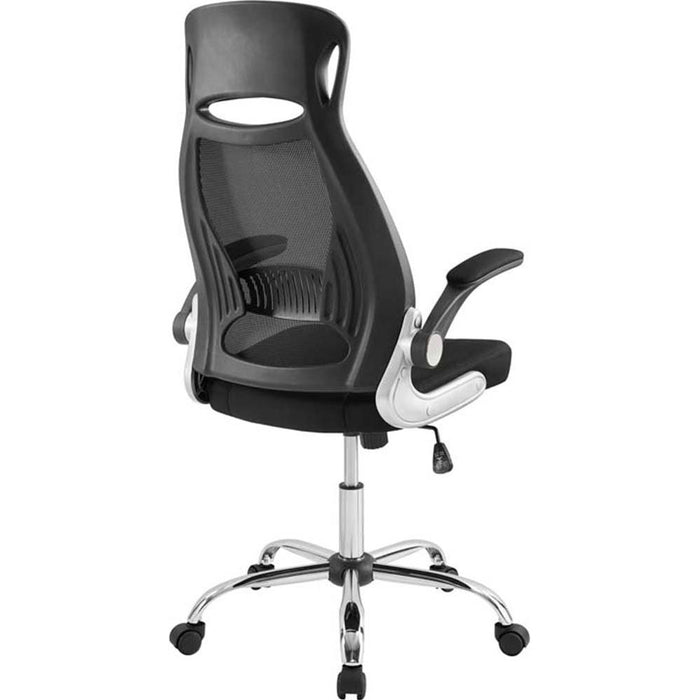 Modway EEI-3039-BLK Expedite High Back Articulate Office Chair, Black Mesh