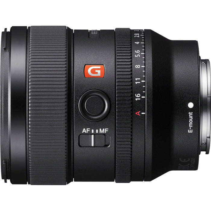 Sony FE 24mm F1.4 GM Alpha Full-frame E-mount Wide Angle G Master Lens (SEL24F14GM)