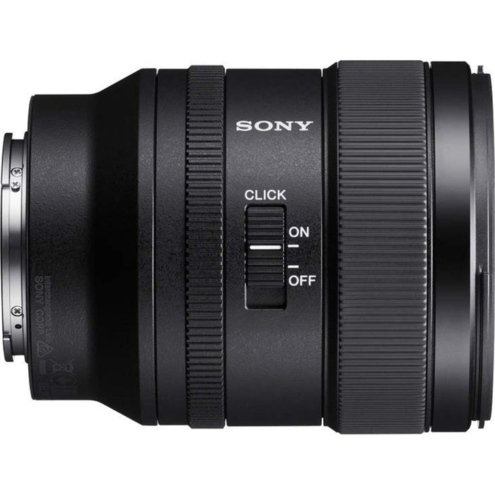 Sony FE 24mm F1.4 GM Alpha Full-frame E-mount Wide Angle G Master Lens (SEL24F14GM)