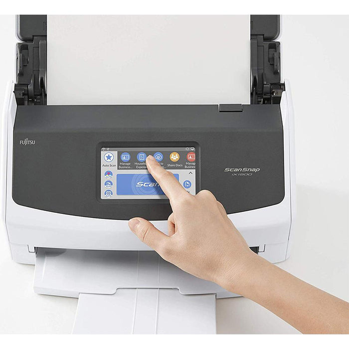 Fujitsu ScanSnap iX1500 Color Duplex Document Scanner w/ Touch Screen - PA03770-B005