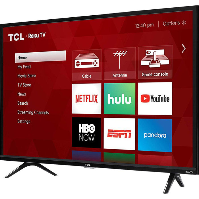 TCL 32S325 32" 3-series HD Roku Smart TV (2019 Model) - Open Box