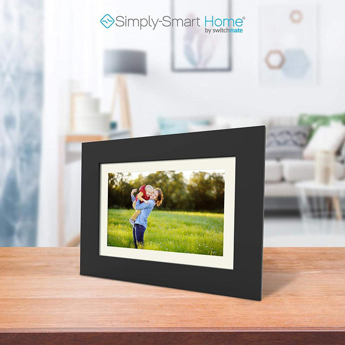 SimplySmartHome PhotoShare Social Network 8" Digital Picture Frame - (FSM08BL) - Open Box