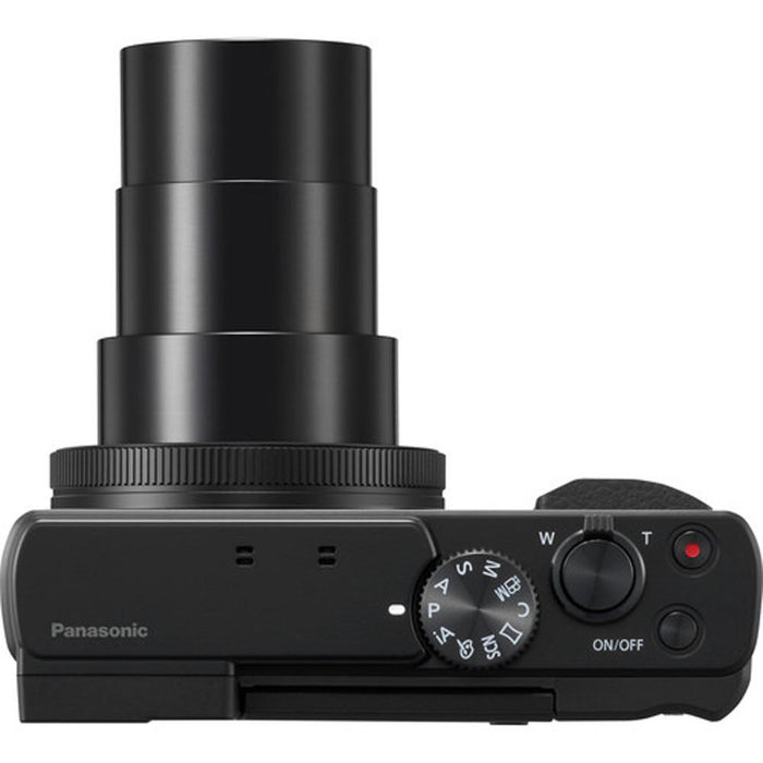 Panasonic Lumix DC-ZS80 Digital Camera 4K Wi-Fi Black with LEICA Lens + Case Accessory Kit