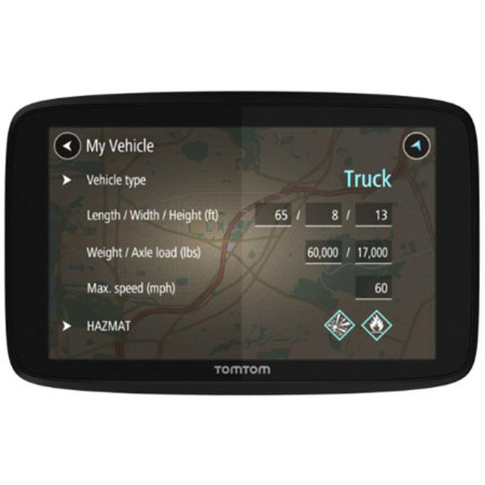 TomTom Trucker 520 5" GPS with Built-In Bluetooth with Protect and Stow Case Bundle