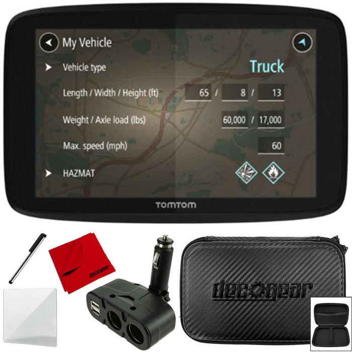 TomTom Trucker 520 5" GPS with Built-In B.tooth with Accessories Kit